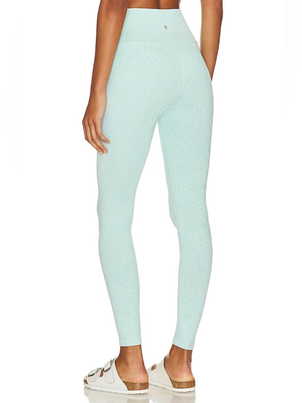 Spiritual Gangster Light Mint Green High-Rise Leggings - Picture 5 of 7